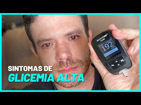 GLICOSE ALTA NO SANGUE: SINTOMAS
