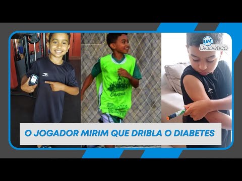 Jogador mirim com diabetes se inspira em jogador famoso do Real Madri  | Tom Bueno