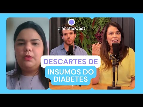 Como descartar agulhas e outros materiais usados no tratamento do diabetes? | DiabetesCast #12