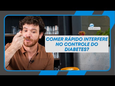 COMER RÁPIDO, INTERFERE NO CONTROLE DO DIABETES?