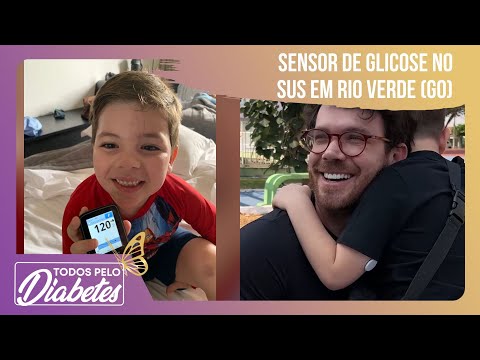 Sensor de glicose gratuito traz mais segurança para crianças em Rio Verde (GO) | Todos pelo Diabetes