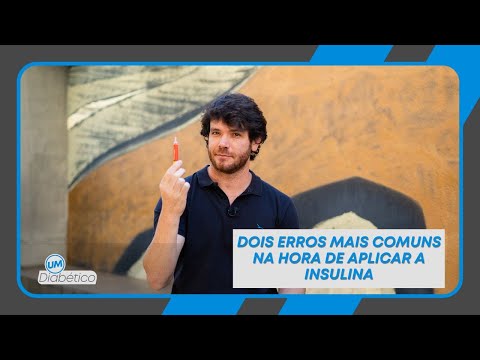 DOIS ERROS MAIS COMUNS NA HORA DE APLICAR A INSULINA