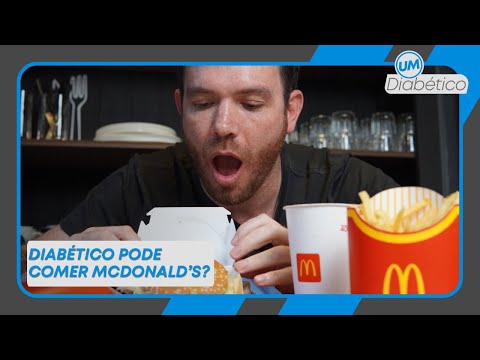 DIABÉTICO PODE COMER McDONALD'S? | Tom Bueno