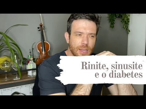 RINITE OU SINUSITE INTERFERE NO DIABETES?