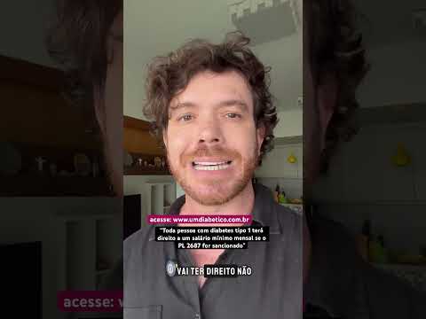 Um salário mínimo para quem tem diabetes tipo 1? #diabetes #lula #diabetestipo1