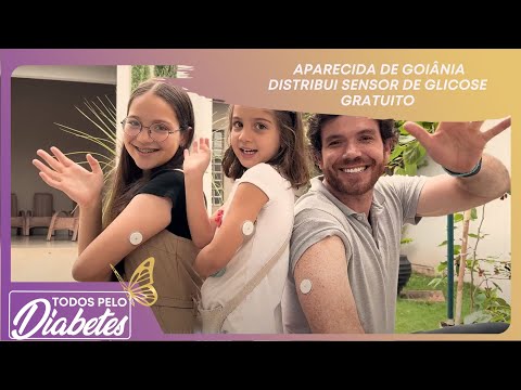APARECIDA DE GOIÂNIA DISTRIBUI SENSOR DE GLICOSE GRATUITO | TODOS PELO DIABETES