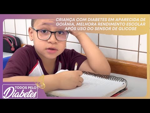 USO DO SENSOR DE GLICOSE AJUDA CRIANÇA A MELHORAR NA ESCOLA | TODOS PELO DIABETES