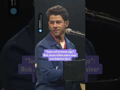 “Todos enfrentamos algo”: Nick Jonas reflete sobre viver com diabetes tipo 1 | Tom Bueno