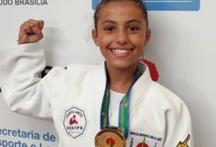 Judoca mirim com diabetes coleciona conquistas e recebe apoio do pai também com a condição