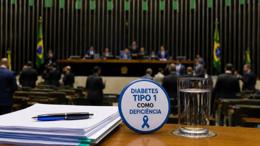 Debate sobre diabetes tipo 1 como deficiência volta à pauta da Câmara nesta terça-feira Debate sobre diabetes tipo 1 como deficiência na Câmara dos Deputados
