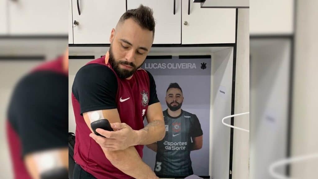 lucas goleiro com diabetes