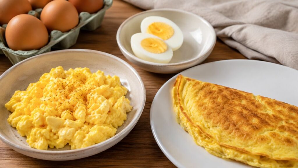 Ovo mexido, cozido ou omelete: qual preparo é mais indicado para quem tem diabetes? 1 ovo e diabetess