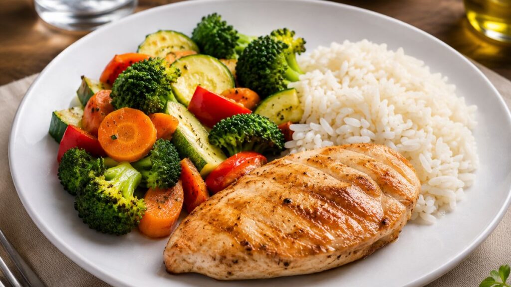 O que precisa ter no prato de quem tem pré-diabetes ou diabetes? Nutricionista explica como montar a refeição diabetes e prato de almoço
