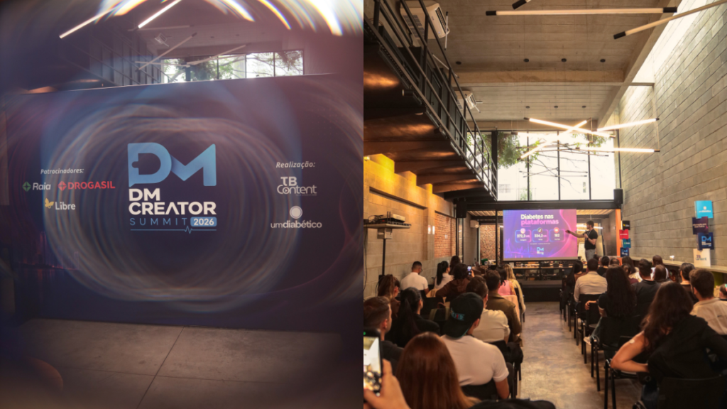 DM Creator Summit reúne mais de 60 creators para debater os novos desafios de falar sobre diabetes DM Creator Summit 2026 reúne criadores de conteúdo sobre diabetes