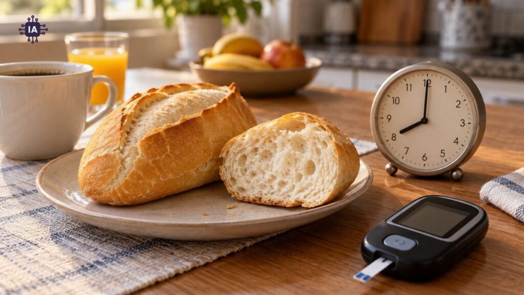Qual o melhor horário para comer pão no diabetes ou pré-diabetes? Nutricionista explica melhor horário para comer pão se você tem diabetes ou pré-diabetes