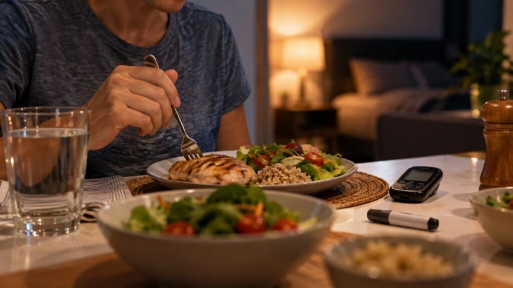 Comer tarde pode mudar a glicemia? Entenda por que o horário da refeição faz diferença 1 glicemia sono diabetes
